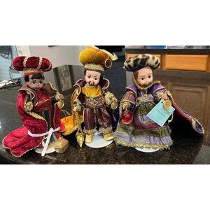 Vtg Madame Alexander - The Nativity Collection Three Wise Men - Year 1997